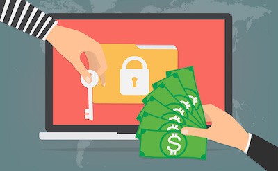 ransomware vector image