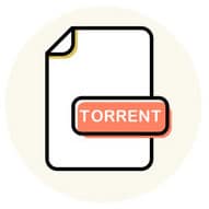 torrent file format extension icon