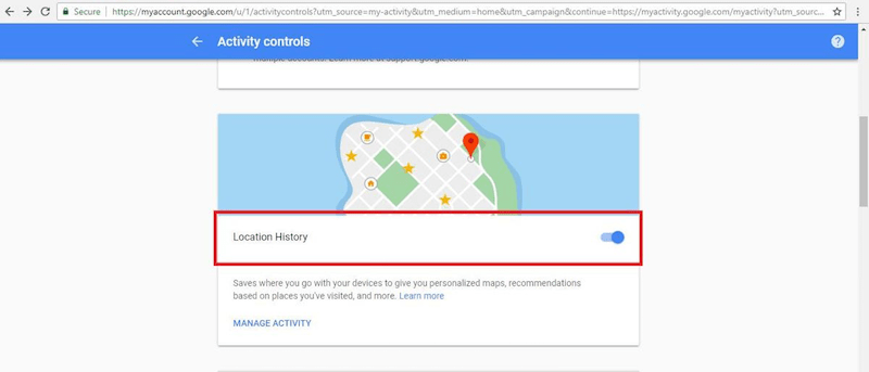 google account location history